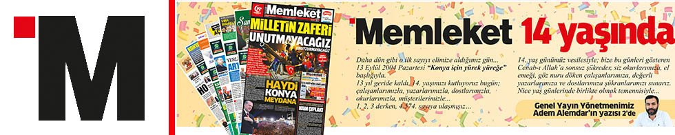 Memleket 14. yaşında