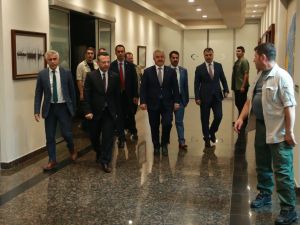 Bakan Arslan, Kocaeli Valiliği'ni ziyaret etti