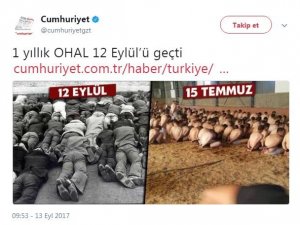 Cumhuriyet FETÖ'cülerle sivilleri bir tuttu