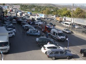 Ankara'da trafik kazası: 5 yaralı