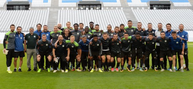 Atiker Konyaspor, Olympique Marsilya maçına hazır