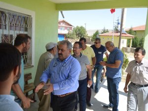 Milletvekili Etyemez Ilgın'ı ziyaret etti