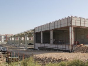 Kapalı pazar alanında sona yaklaşıldı