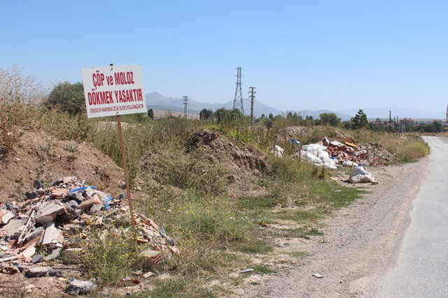 Beyşehir’de hafriyat kamyonlarına sıkı takip