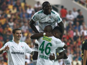 Bursaspor deplasmanda galip