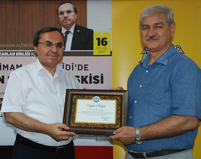 TYB Konya'da İmam-ı Matüridi'ye göre din ve siyaset konuşuldu