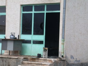 Sarayönü'nde belediye binası kundaklandı