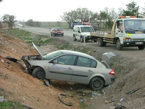 Kulu'da trafik kazası: 2 yaralı