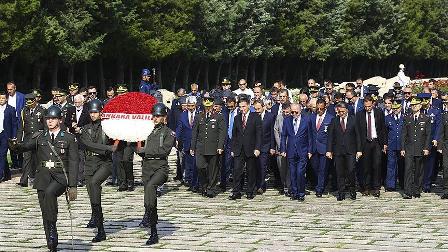 Gaziler Anıtkabir'de