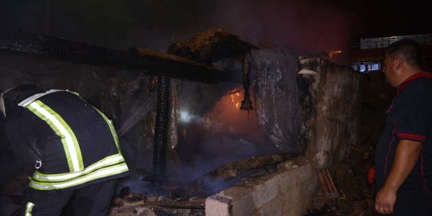 Kulu'da Ev Yangını