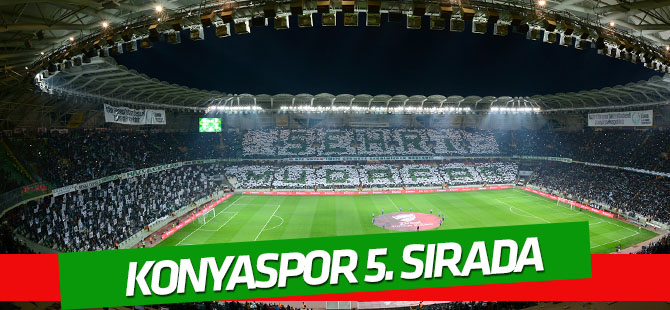 Konyaspor Passolig’de 5. sırada