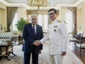 Başbakan Yıldırım'ın kabulü