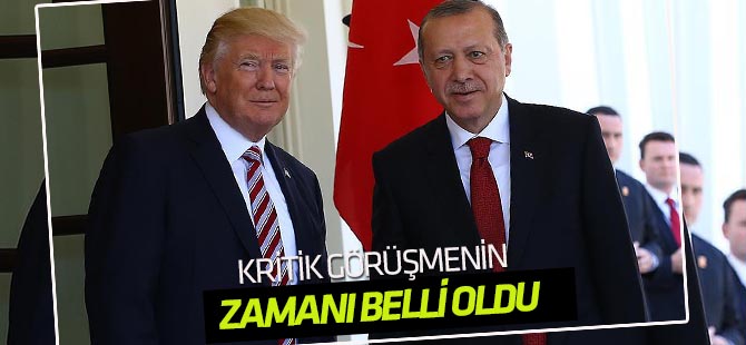 Erdoğan, yarın ABD Başkanı Trump ile bir araya gelecek