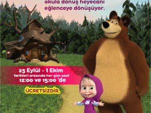 Maşa ile Koca Ayı M1 Konya AVM’de