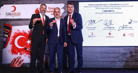 Türkiye Vodafone Vakfı ve Türk Kızılayı'ndan işbirliği