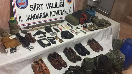 Kış hazırlığı yapan teröristlere operasyon