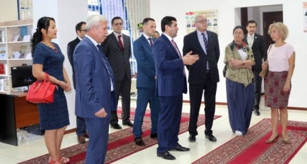 TİKA'dan Tacikistan Dışişleri Bakanlığına donanım desteği