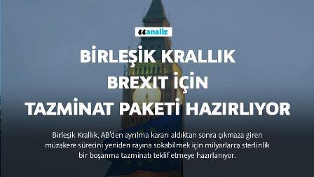 Birleşik Krallık Brexit için tazminat paketi hazırlıyor