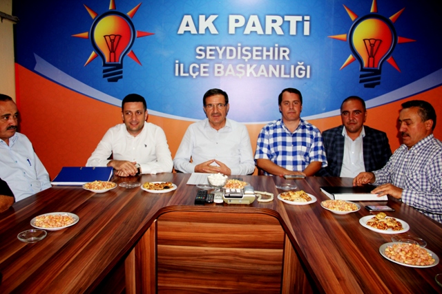 Milletvekili Şeker'in Seydişehir ziyareti