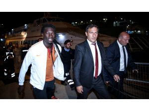 Galatasaray kafilesi, Bursa'ya geldi
