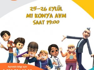 Sağlıklı Tayfa Rafadan Tayfa Müzikali  M1 Konya AVM’de