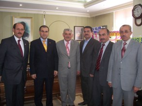 Kaymakam Beyazyıldız Mugayıtoğlu'nu kutladı