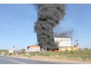 GÜNCELLEME - Kütahya'da fabrika yangını