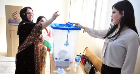 IKBY sandık başında