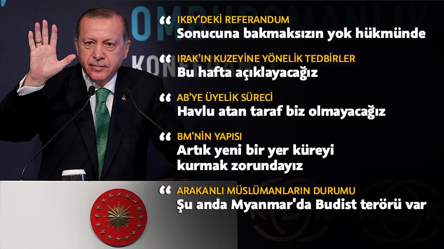 Referandumu yok hükmünde kabul ediyoruz ve gayrimeşrudur diyoruz