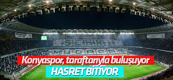 Konyaspor taraftarıyla buluşacak
