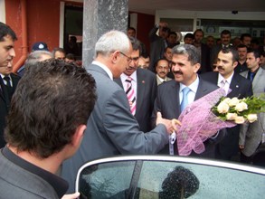 Abdülkadir Çat göreve başladı