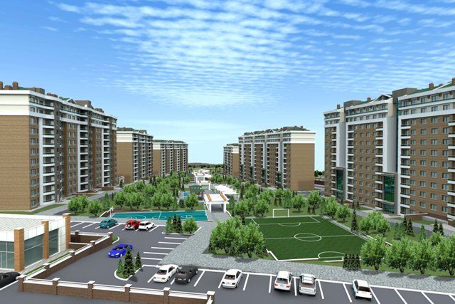 Konya'da Bin 500 Konutluk Yaşam alanı