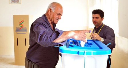 IKBY referandumunda resmi olmayan seçim sonuçları