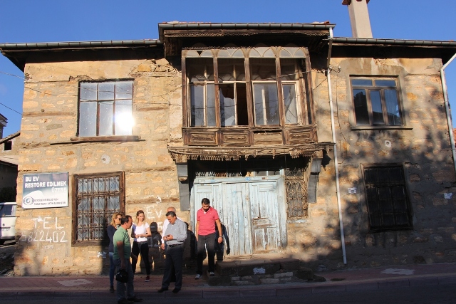 Bakırcı evi restorasyon çalışmaları başladı