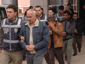 Zanlılar adliyeye sevk edildi