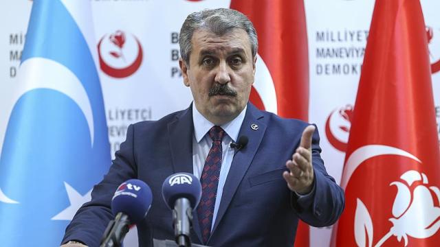 BBP Genel Başkanı Destici: Meşrutiyeti olmayan bu referanduma asla rıza gösteremeyiz