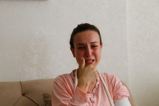 Eşi tarafından silahla yaralanan kadın yaşadıklarını anlattı