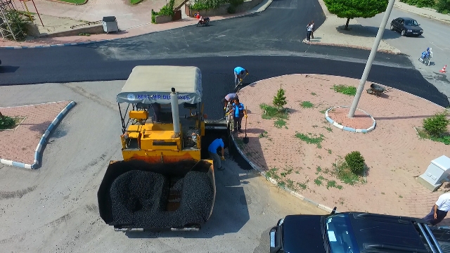 Beyşehir'de yol çalışmaları