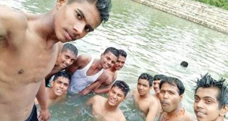 Arkadaşlarının selfie çekerken boğulduğunu fotoğrafları kontrol ederken farkettiler