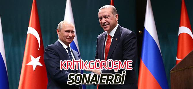 Erdoğan-Putin ortak basın toplantısı