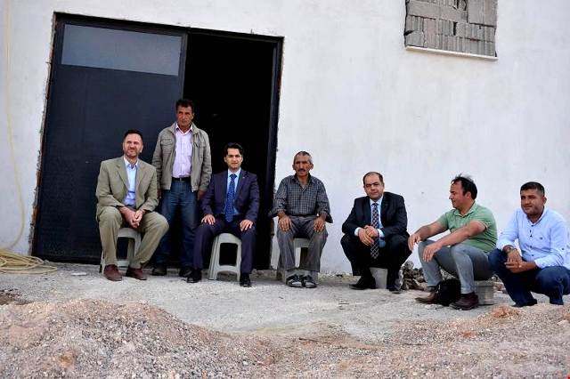 Kaymakam Erdoğan, şehit ailesini ziyaret etti