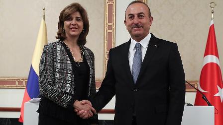 Kolombiya Dışi̇şleri̇ Bakanı Holguin: Kolombiya'da varlığınızı çok sembolik bir şekilde gösterdiniz