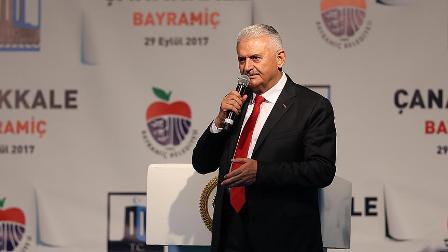 Başbakan Yıldırım: Erbil'e saat 18.00 itibarıyla bütün uçuşlar iptal edilmiştir