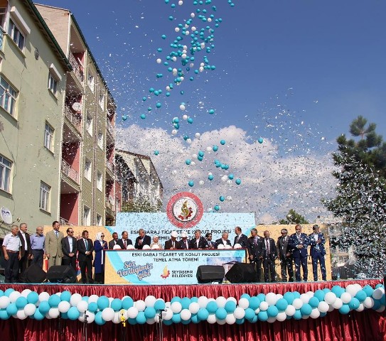 Seydişehir Eski Garaj Ticaret ve Konut Merkezi’nin Temeli Atıldı