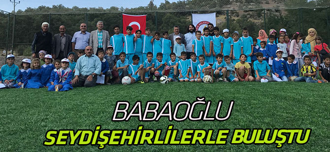 Milletvekili Babaoğlu Seydişehir’i Ziyaret Etti
