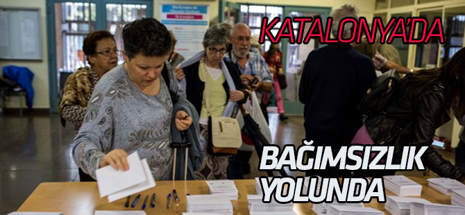 Katalonya'da yasa dışı bağımsızlık referandumu