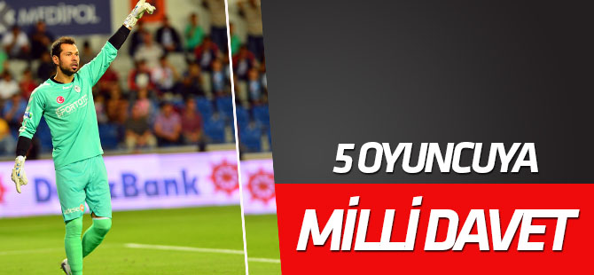 Konyaspor'da 5 oyuncuya Milli davet