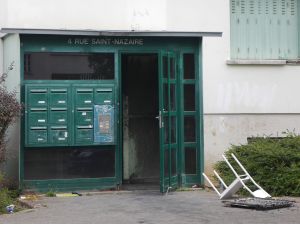 Fransa'nın Mulhouse kentindeki yangın