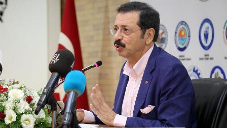 TOBB Başkanı Hisarcıklıoğlu: Kıbrıs'ın Doğu Akdeniz'de bir istikrar adası olmasını istiyoruz