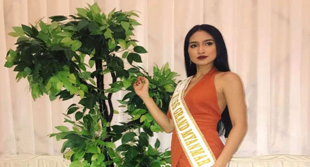 Myanmar güzellik kraliçesinin tacı geri alındı